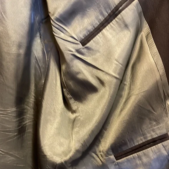 Black sport jacket/ blazer with silk lining - Picture 4 of 7